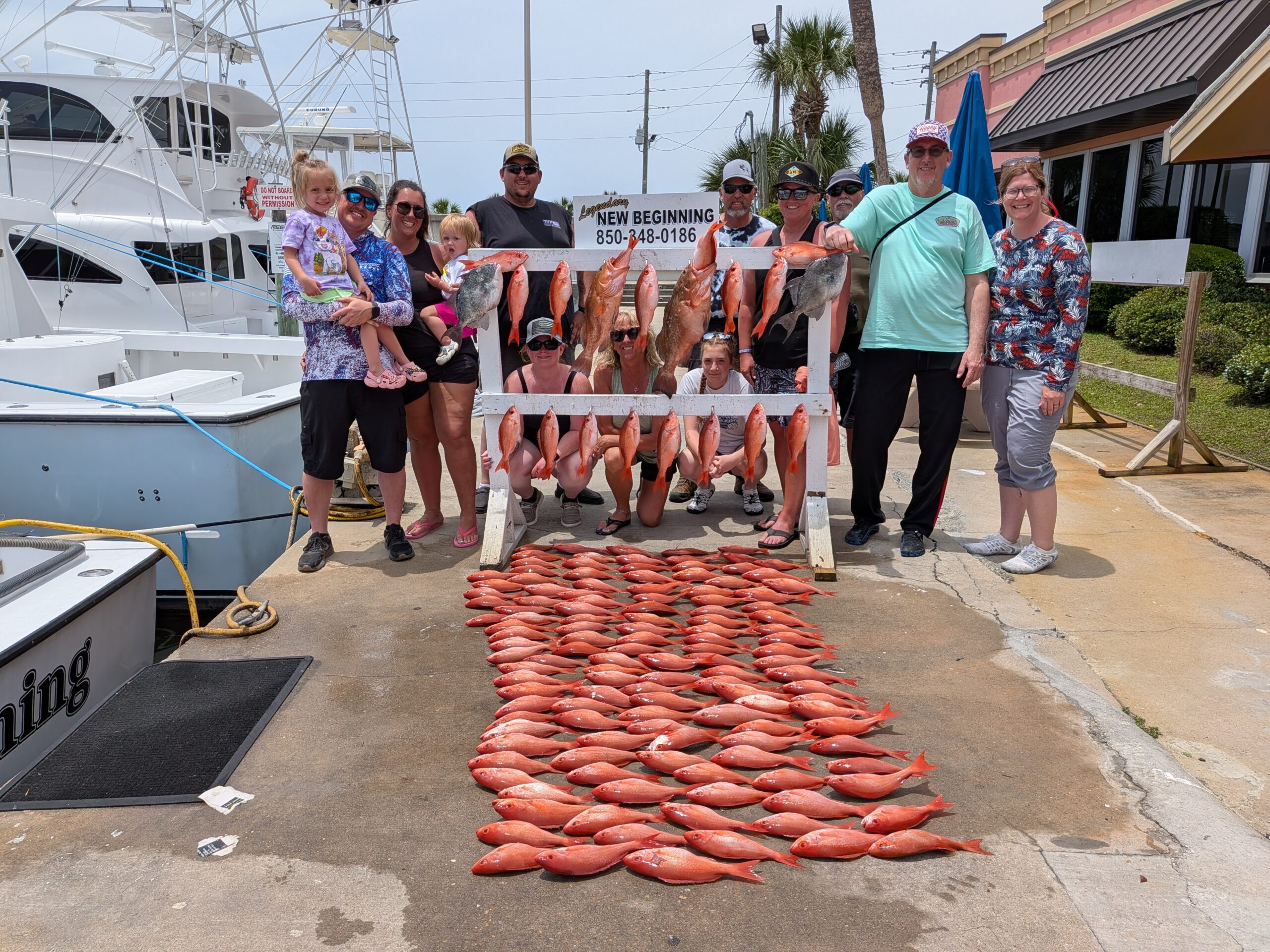 6 Hour Deep Sea Fishing Trip in Panama City Beach with Vermilion Snapper Limits